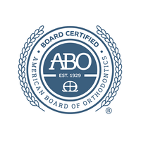 American Board of Orthodontics board-certified seal